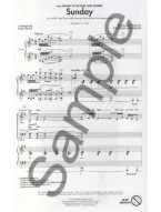 Stephen Sondheim: Sunday (Sunday In The Park With George) (noty na sborový zpěv SATB, klavír) - SADA 5 ks