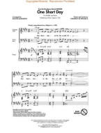 Stephen Schwartz: One Short Day (Wicked) (noty na sborový zpěv SATB, klavír) - SADA 5 ks