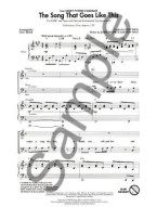 Eric Idle: The Song That Goes Like This (Spamalot) (noty na sborový zpěv SATB, klavír) - SADA 5 ks