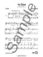 Stephen Schwartz: For Good (Wicked) (noty na sborový zpěv SATB, klavír) - SADA 5 ks