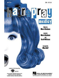 Marc Shaiman: Hairspray Medley (noty na sborový zpěv SATB, klavír) - SADA 5 ks