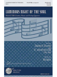 Ola Gjeilo: Luminous Night Of The Soul (noty na sborový zpěv SATB, klavír) - SADA 5 ks