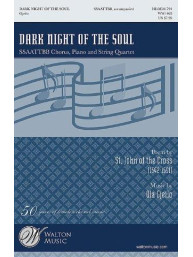 Ola Gjeilo: Dark Night Of The Soul (noty na sborový zpěv SATB, klavír)