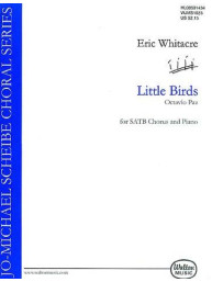 Eric Whitacre: Little Birds (noty na sborový zpěv SATB, klavír) - SADA 5 ks
