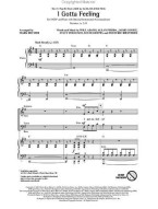 Black Eyed Peas: I Gotta Feeling (noty na sborový zpěv SATB, klavír) - SADA 5 ks