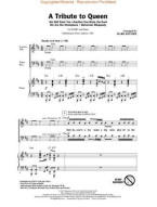 A Tribute To Queen - Medley (noty na sborový zpěv SATB, klavír) - SADA 5 ks