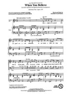Stephen Schwartz: When You Believe (noty na sborový zpěv SATB, klavír) - SADA 5 ks