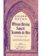 Joseph Haydn: Missa Brevis Sancti Joannis De Deo (Little Organ Mass) (noty na sborový zpěv SATB, klavír)