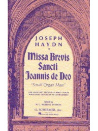 Joseph Haydn: Missa Brevis Sancti Joannis De Deo (Little Organ Mass) (noty na sborový zpěv SATB, klavír)