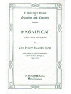 C.P.E. Bach: Magnificat (Vocal Score) (noty na sborový zpěv SATB, klavír)