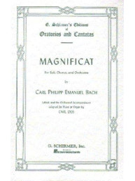 C.P.E. Bach: Magnificat (Vocal Score) (noty na sborový zpěv SATB, klavír)