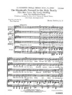 Hector Berlioz: The Shepherd's Farewell (English Text) (noty na sborový zpěv SATB, klavír) - SADA 5 ks