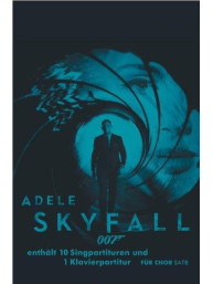 Adele: Skyfall (noty pro sborový zpěv SATB, klavír)
