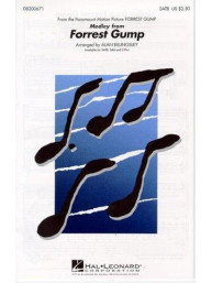 Medley From Forrest Gump (noty na sborový zpěv SATB) - SADA 5 ks