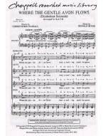 Binge: Where The Gentle Avon Flows (noty na sborový zpěv SATB, klavír) - SADA 5 ks