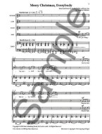 Merry Christmas Everybody! (noty na sborový zpěv SATB, klavír)