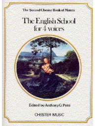 The Chester Book Of Motets Vol. 2: The English School For 4 Voices (noty na sborový zpěv SATB, klavír)