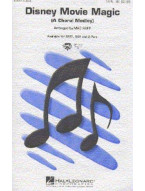 Disney Movie Magic (noty na sborový zpěv SATB, klavír) - SADA 5 ks