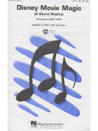 Disney Movie Magic (noty na sborový zpěv SATB, klavír) - SADA 5 ks