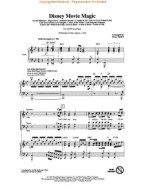 Disney Movie Magic (noty na sborový zpěv SATB, klavír) - SADA 5 ks