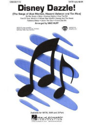 Disney Dazzle! (noty na sborový zpěv SATB, klavír) - SADA 5 ks