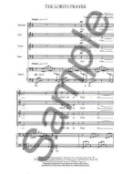 Albert Hay Malotte: The Lord's Prayer (noty, sborový zpěv SATB, klavír) - SADA 5 ks