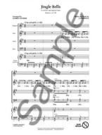 James Pierpont: Jingle Bells (Optional A Cappella) (noty na sborový zpěv SATB, klavír) - SADA 5 ks