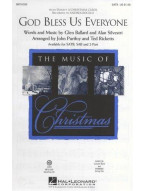 Andrea Bocelli: God Bless Us Everyone (Disney's A Christmas Carol) (noty na sborový zpěv SATB, klavír) - SADA 5 ks
