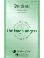 Greensleeves (noty na sborový zpěv SATB, klavír) - SADA 5 ks