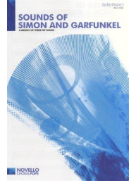 Sounds Of Simon And Garfunkel (noty na sborový zpěv SATB, klavír) - SADA 5 ks