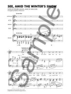 See Amid The Winter's Snow (noty na sborový zpěv SATB, klavír) - SADA 5 ks