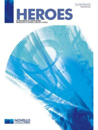 David Bowie: Heroes (noty na sborový zpěv SATB, klavír) - SADA 5 ks