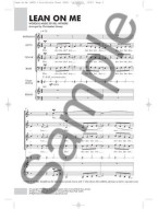 Bill Withers: Lean On Me (noty na sborový zpěv SATB, klavír) - SADA 5 ks