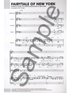 The Pogues/Kirsty MacColl: Fairytale Of New York (noty na sborový zpěv SATB, klavír) - SADA 5 ks