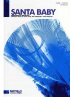 Eartha Kitt: Santa Baby (noty na sborový zpěv SATB, klavír) - SADA 5 ks