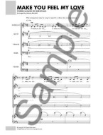 Bob Dylan: Make You Feel My Love/Piano (Or A Cappella) (noty na sborový zpěv SATB, klavír) - SADA 5 ks