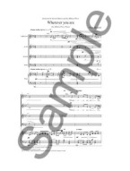 Paul Mealor: Wherever You Are Version (noty na sborový zpěv SATB, klavír) - SADA 5 ks