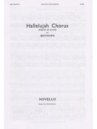 Beethoven: Hallelujah Chorus (Novello Edition) (noty na sborový zpěv SATB, klavír) - SADA 5 ks