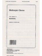 G.F. Handel: Hallelujah Chorus (Messiah) (noty na sborový zpěv SATB, klavír) - SADA 5 ks