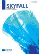 Adele: Skyfall (noty na sborový zpěv SATB, klavír) - SADA 5 ks