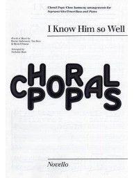 Björn Ulvaeus/Benny Andersson: I Know Him So Well (Chess) (noty na sborový zpěv SATB, klavír) - SADA 5 ks