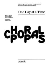 Kris Kristofferson/Marijohn Wilkin: One Day At A Time (noty na sborový zpěv SATB, klavír) - SADA 5 ks