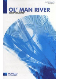 Jerome Kern/Oscar Hammerstein: Ol' Man River (noty na sborový zpěv SATB, klavír) - SADA 5 ks