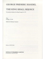 G.F. Handel: The King Shall Rejoice (noty na sborový zpěv SATB, klavír)