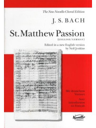 J.S. Bach: St. Matthew Passion (Vocal Score) (noty na sborový zpěv SATB, klavír)
