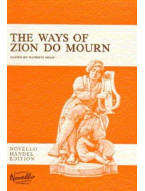 G.F. Handel: The Ways Of Zion Do Mourn (Vocal Score) (noty na sborový zpěv SATB, klavír)