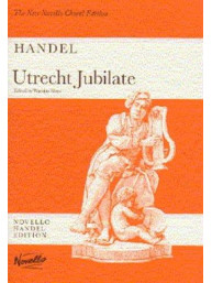 Handel: Utrecht Jubilate (noty na sborový zpěv SATB, klavír)