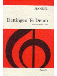 G.F. Handel: Dettingen Te Deum (noty na sborový zpěv SATB, klavír)