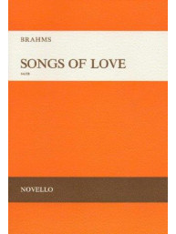 Brahms: Songs Of Love (noty na sborový zpěv SATB, klavír)
