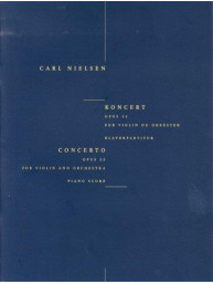 Carl Nielsen: Concerto For Violin And Orchestra Op.33 (noty na housle, klavír)